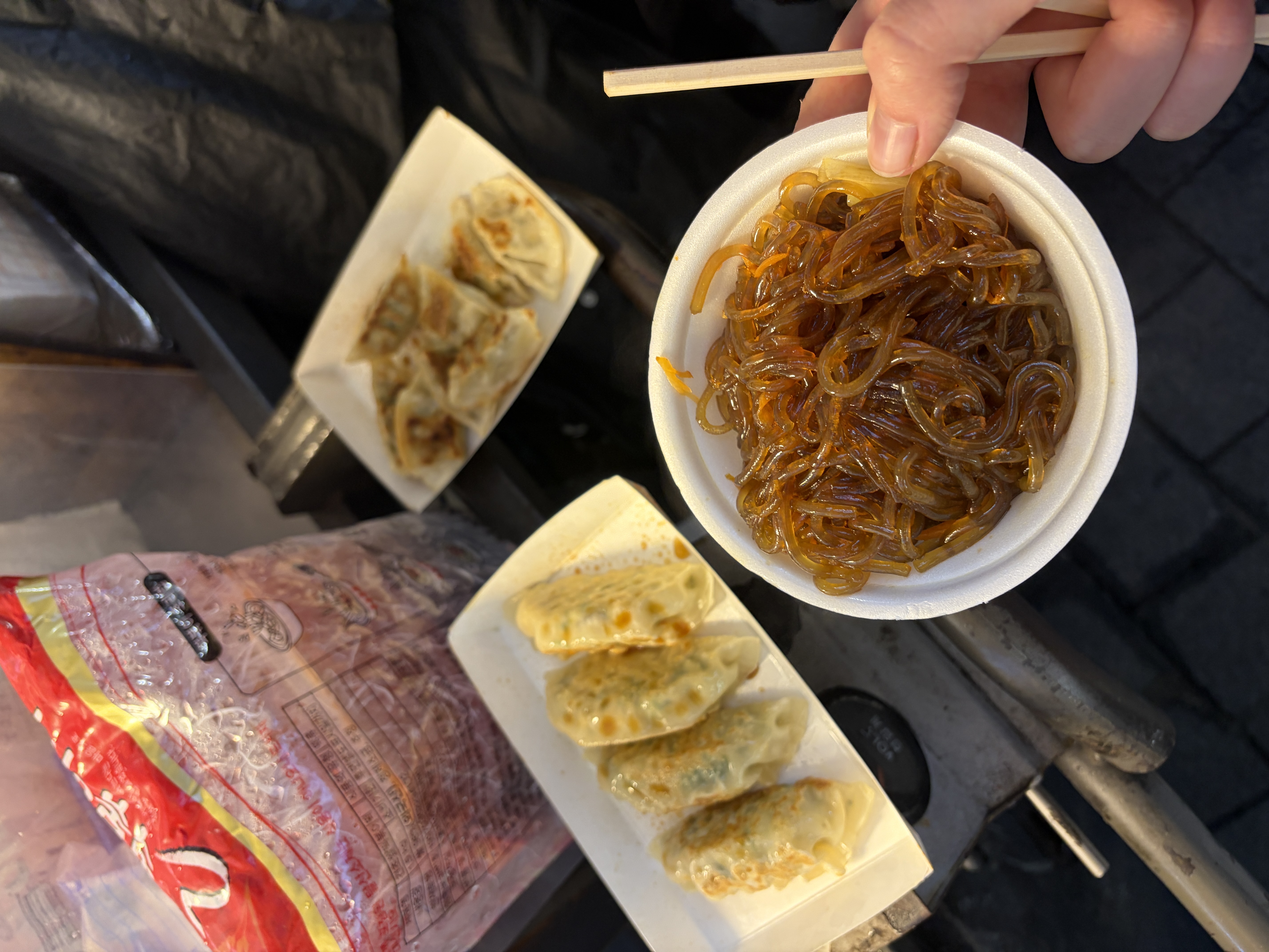 Street food in Myeondong